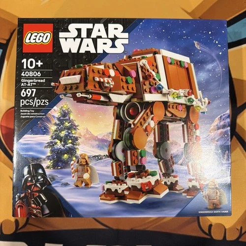 NEW Lego Star Wars set 40806 Gingerbread AT-AT Walker. "In Hand" Ready To Ship.