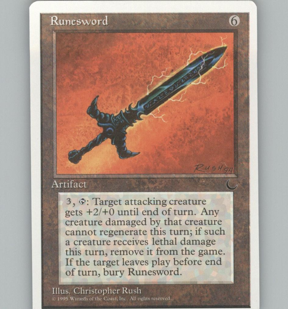 Runesword Common Chronicles Lightly Played