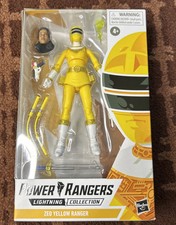 Power Rangers Lightning Collection Zeo Yellow Ranger Action Figure & Accessories
