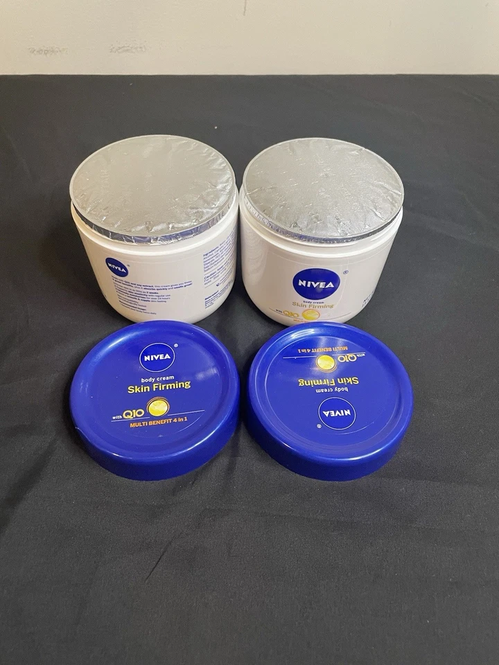 2 - Crema corporal hidratante Nivea Skin Firming Q10 13,5 oz 4 en 1. RETIRADO Foto 3 de 3