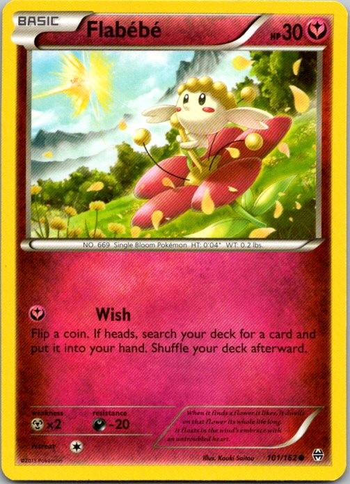 Flabebe Common XY - BREAKthrough 101/162 NM