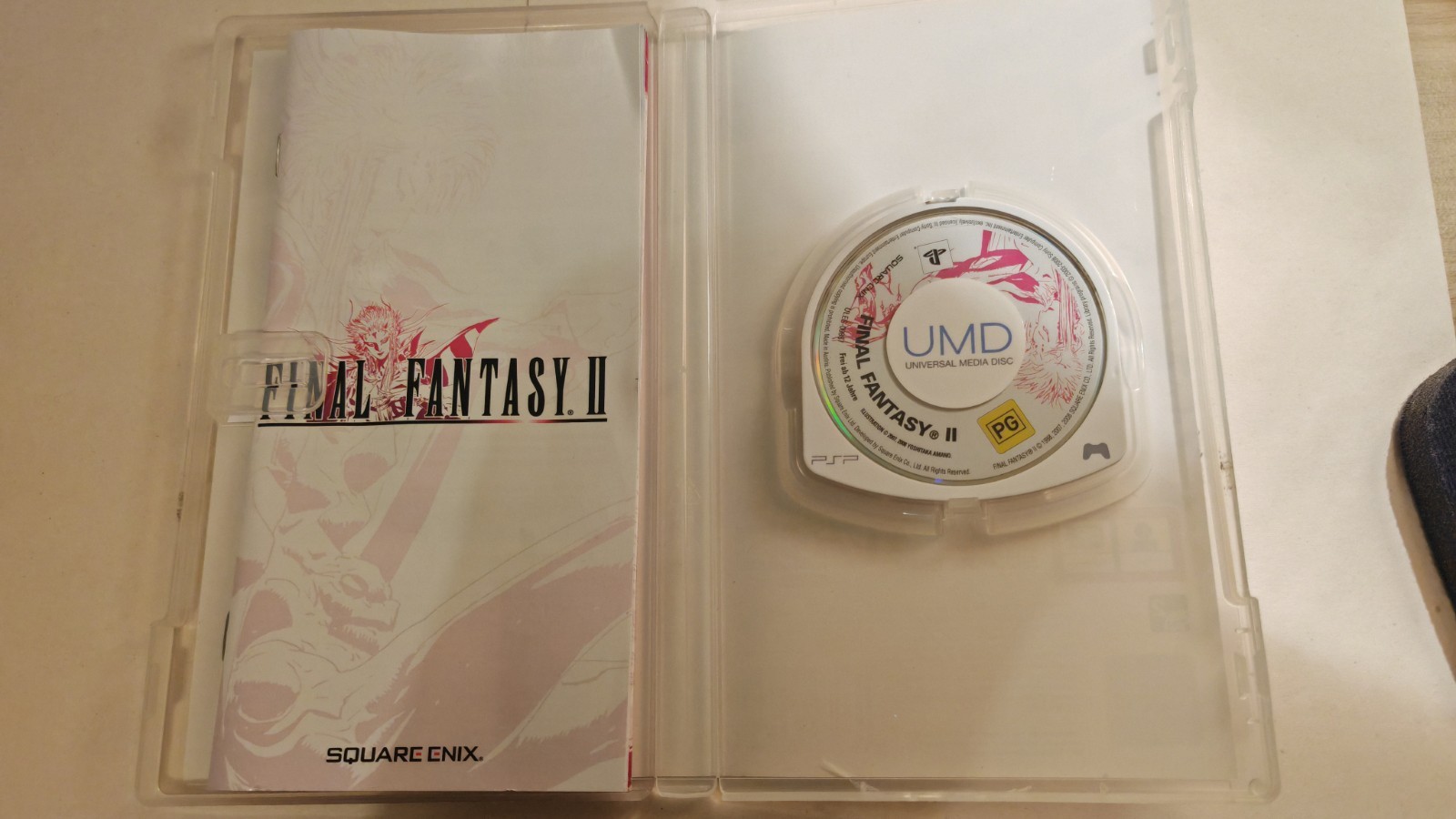 Final Fantasy II (Sony PSP, 2007) With Manual
