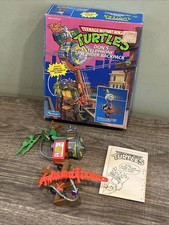 TMNT Don's Telephone Line Rider Backpack Teenage Mutant Turtles Vintage 1989 Box