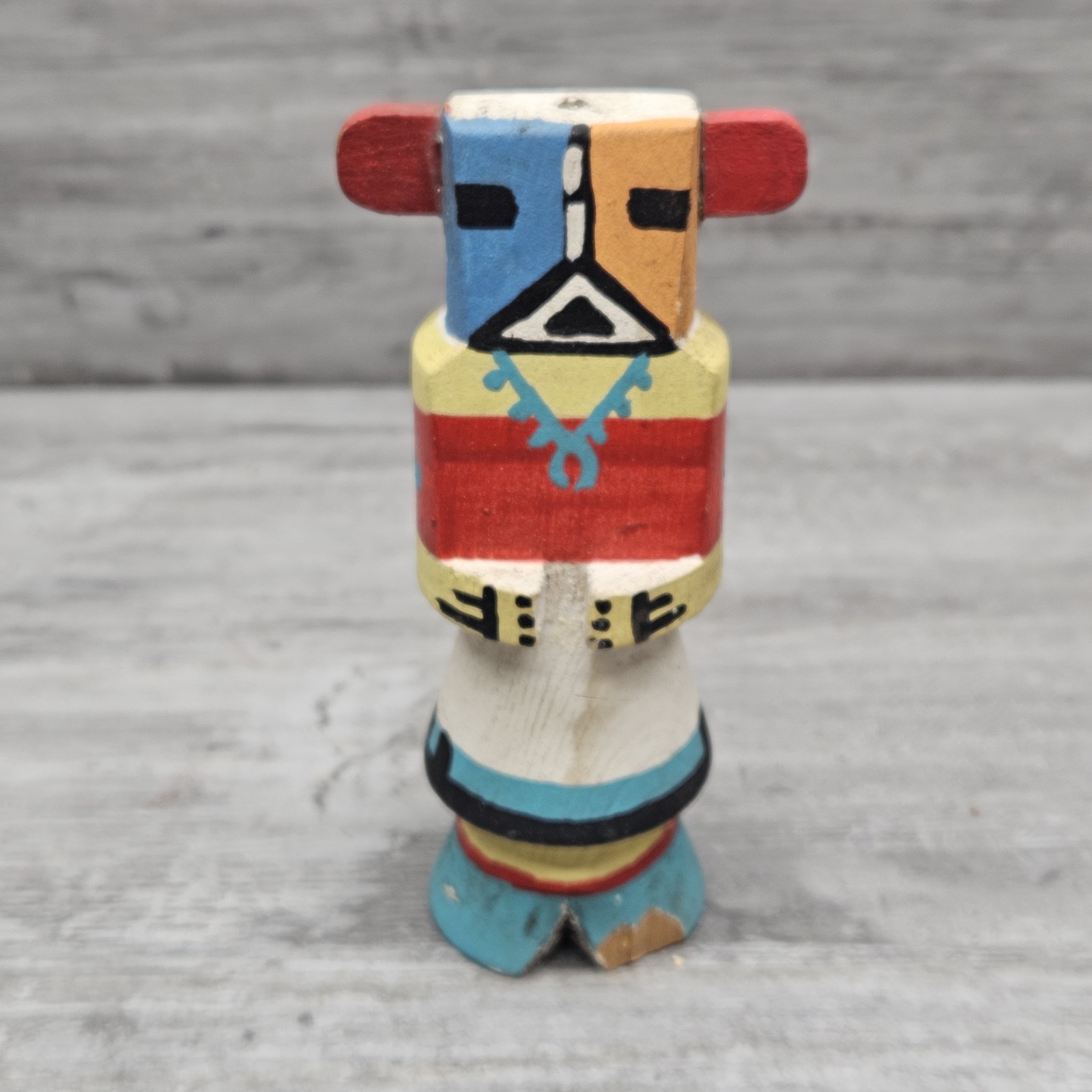 Hopi Kachina Native American Carved Wood Figure Statue DAMAGED Lot (11)