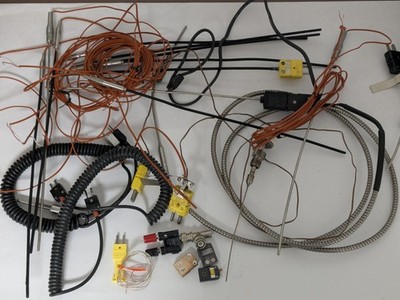 Lot of Omega Engineering Thermocouples, Probes, Random