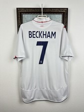 England Home football shirt 2005 Soccer Umbro #7 Beckham Jersey Mens Size XL