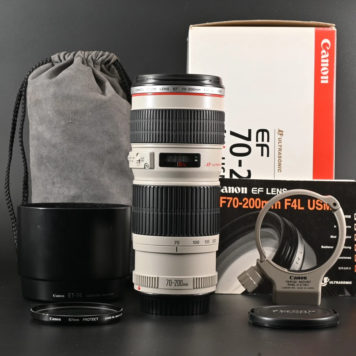Canon 70-200mm Focal f/4 Camera Lenses for sale - eBay