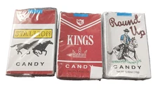 3x Packs World's King Size Assorted Design Candy Cigarettes