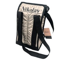 Nikolay Dancewear 4 Slot Pointe Shoe Case Puffer Bag Metallic