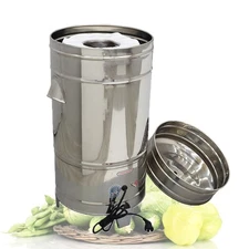 Commercial Salad Dryer Vegetable Fruit Dewatering Machine Dehydrator 220V 750W