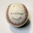 Spalding All Star Official Baseball Ball White Jamaica Jim Palmer Signed Auto