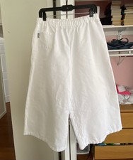 Japanese brand SOU  SOU. white culotte pants. Made in Kyoto.