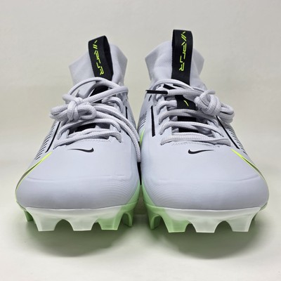 Nike Mens Sz 11.5 Vapor Edge Pro 360 2 Cleats Pure Platinum Green DA5456-004 New Nike Vapor Edge Pro 360 2 Football Cleats Pure Platinum  main image 4
