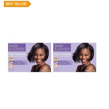 Dark and Lovely Healthy Gloss 5 Moisturizing No-Lye Relaxer with Shea Butter,...