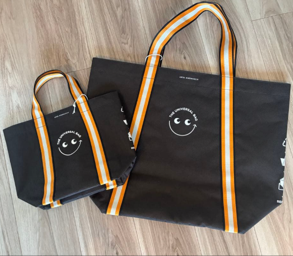 Set of 2] ANYA HINDMARCH x The Marketplace THE UNIVERSAL BAG