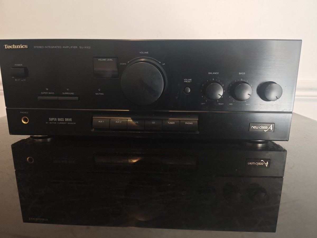 Technics SU-X102 Integrated Amplifier Class A Midi Hifi Separate