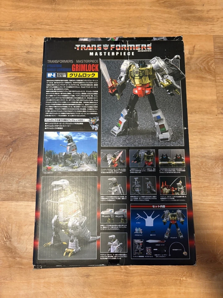 OBRA MAESTRA TRANSFORMERS TAKARA TOMY AMP-8 GRIMLOCK 25 COMPLETO Y AUTÉNTICO Foto 2 de 4