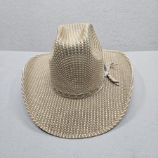 Vintage Moreno Calidad Cowboy Hat USA Size 6 5/8 Made In Mexico