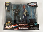 2002 RARE TOYFARE G.I. JOE 20th Anniversary SNAKE EYES & AGENT SCARLETT MISB