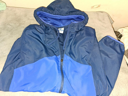 Blue on Blue Wind Breaker Size 38-40 Mens
