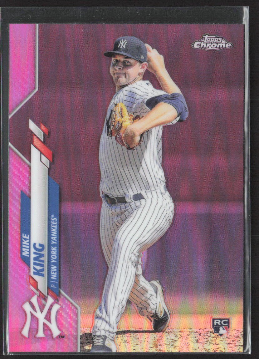 Mike King 2020 Topps Chrome Update Pink #U-33 New York Yankees