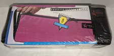 Starite Cassette Tape Carrying Case 15 Capacity BLACK With Zipper Vintage