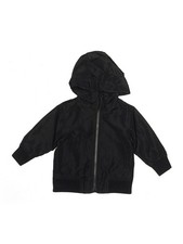 The Children's Place Boys Black Zip Up Hoodie 9-12 Months
