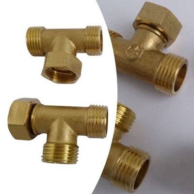 Wasserrohrverbinder T-förmiger Adapter Dreiwegevorrichtung Ersatz Funktionell