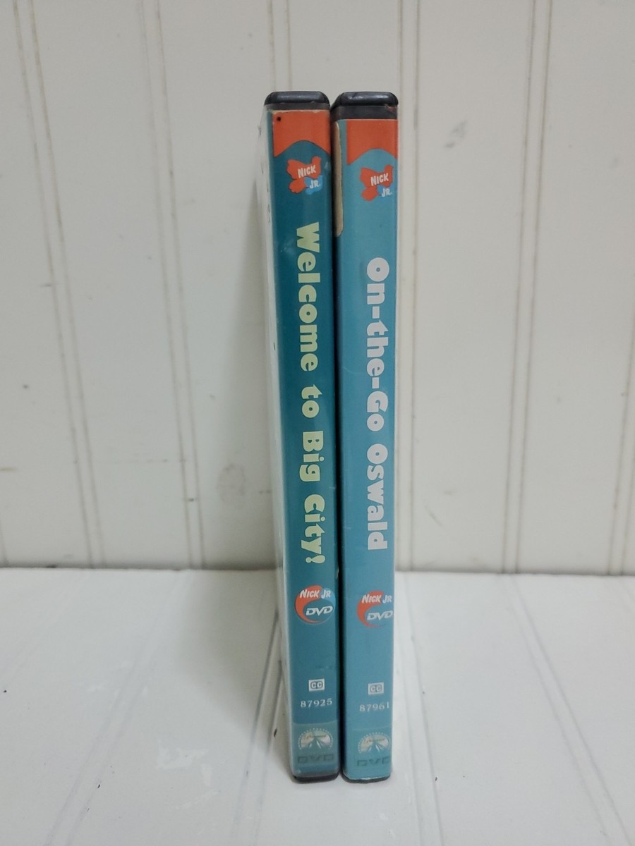 Lot x2 DVDs OSWALD (the Octopus) On The Go & Welcome To Big City