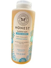 Honest Original Purely Sensitive Fragrance Free Tear Free Bubble Bath, 12 fl oz
