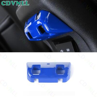 Rear Window lift Switch Cover For Jeep Wrangler JL JLU JT 2018-2023 Bright Blue