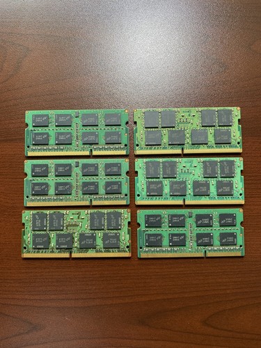 48GB (6x8GB) Micron PC4-2133P DDR4 & PC3L-12800S DDR3 Laptop RAM Memory - Picture 2 of 2