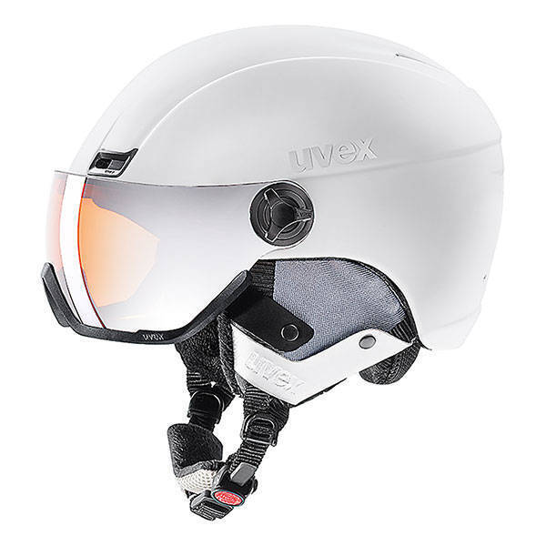 Uvex HLMT 400 Visor Style Unisex Erwachsene Schwarz Helm Skifahren 56621510