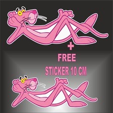 Aufkleber - Sticker Der rosarote Panther Comics + FREE STICKER 10 CM