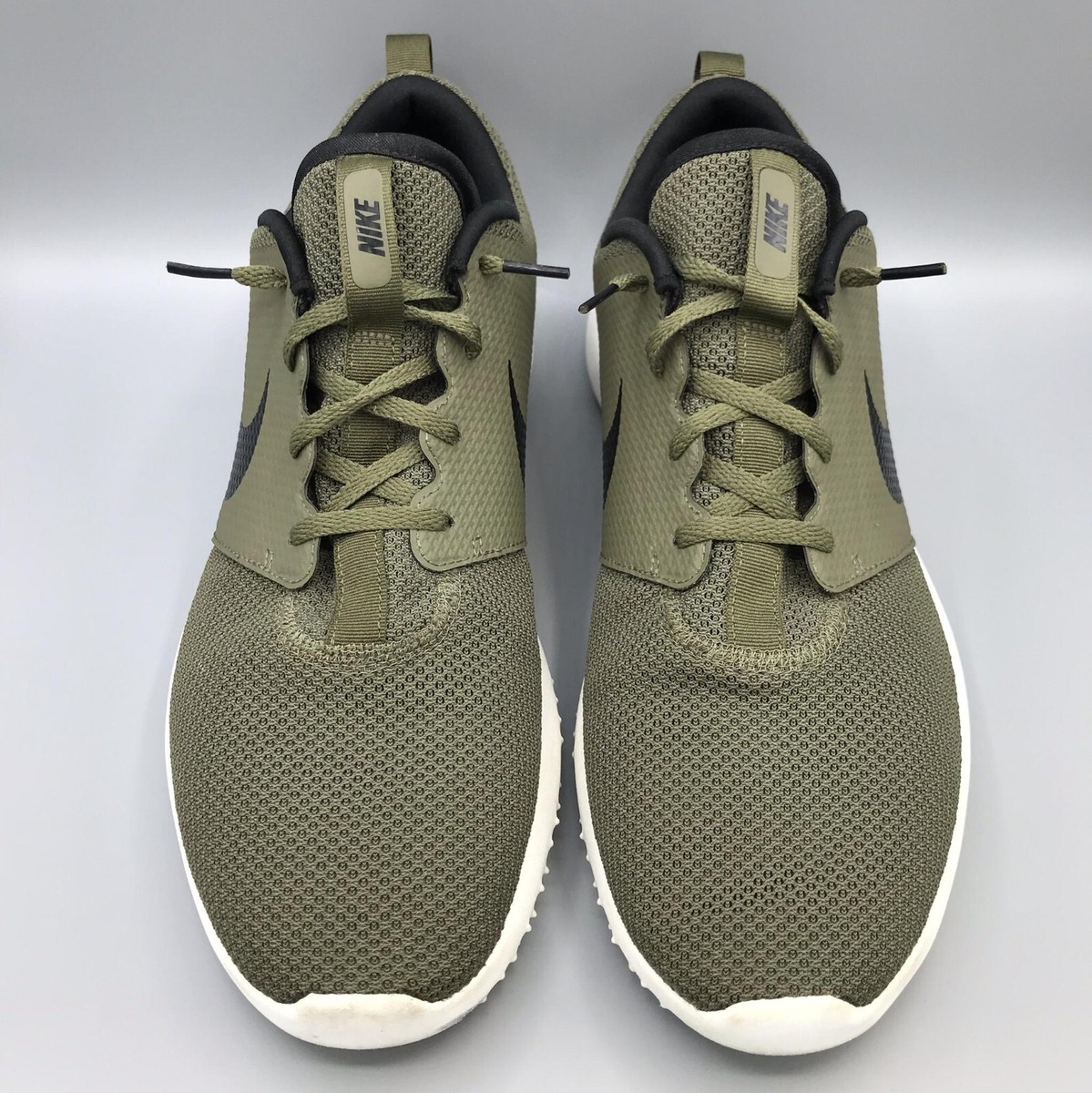 NIKE Roshe G Spikeless Golf Sneaker Shoes AA1837-200 Olive Green