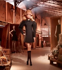 Mattel Barbie Best In Black Barbie Silkstone Original Shipper NRFB!