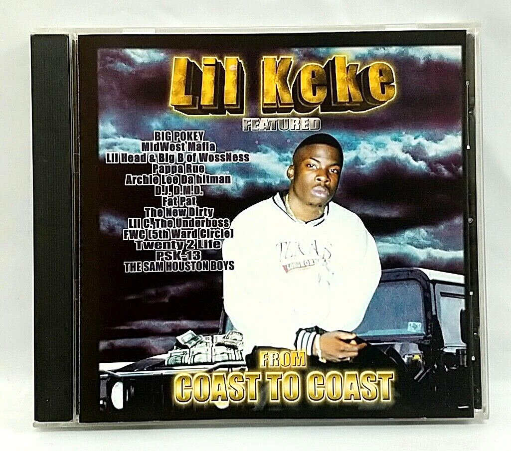 CD) Lil KeKe ‎– From Coast To Coast, US OG Press, Album, Near Mint