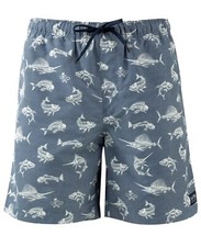 Salt Life Swim Trunks Men  s XL Blue Surf Pool Beach Board Short Drawstring New