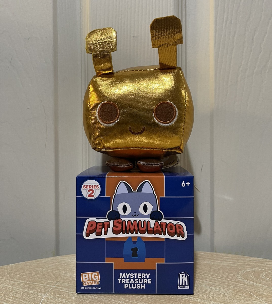 Pet Simulator X Series 2 Plush Toy - Mystery Treasure Gold Alien