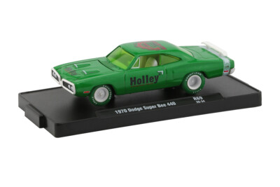 ~~M43  11228 69 M2 MACHINES AUTO DRIVERS  1970 DODGE SUPER BEE 440 GREEN CHASE