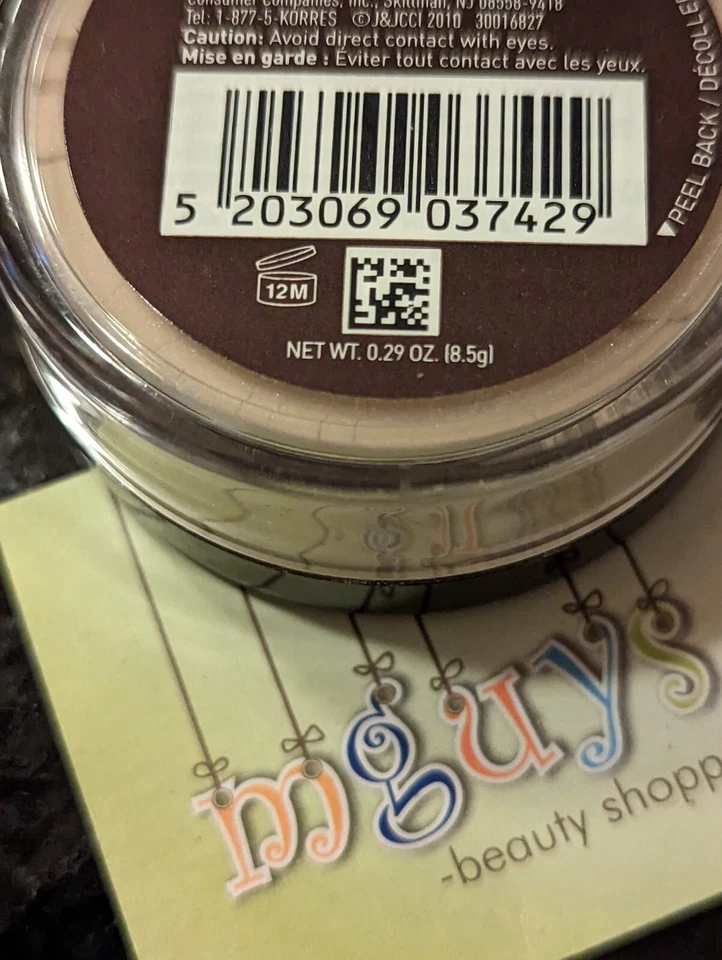 KORRES Wild Rose Mineral Setting Loose Face Powder 0.29 oz / 8.5 g Full SzSealed - Image 4 of 4