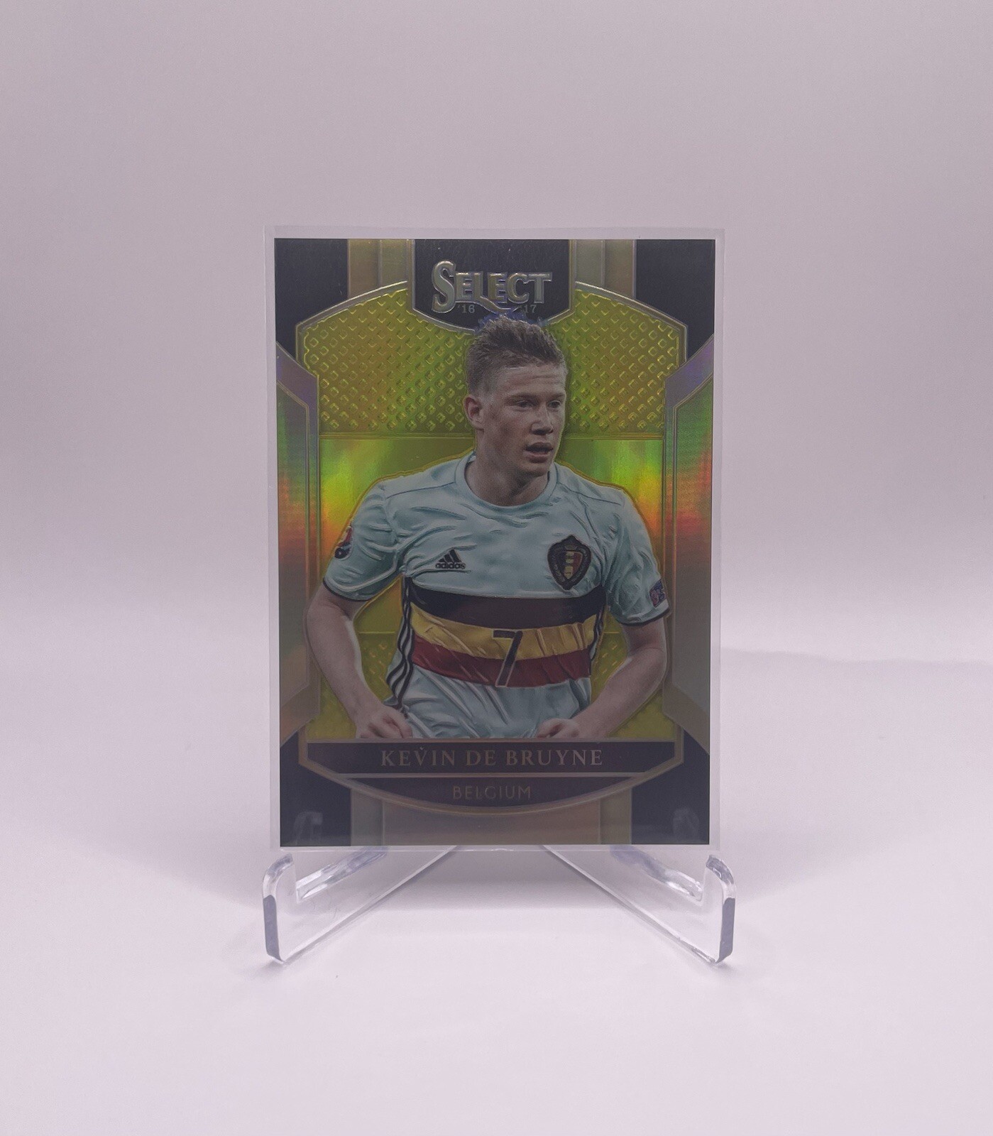 2016 Select Kevin De Bruyne #59 Neon Yellow Terrace /125