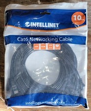 Intellinet Network Solutions - 10pk of 10ft Cat6 UTP SLIM Network Patch Cables