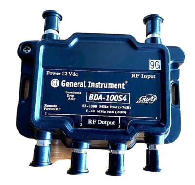 PRO 4-PORT HDTV RF ANTENNA DISTRIBUTION AMPLIFIER SIGNAL BOOSTER