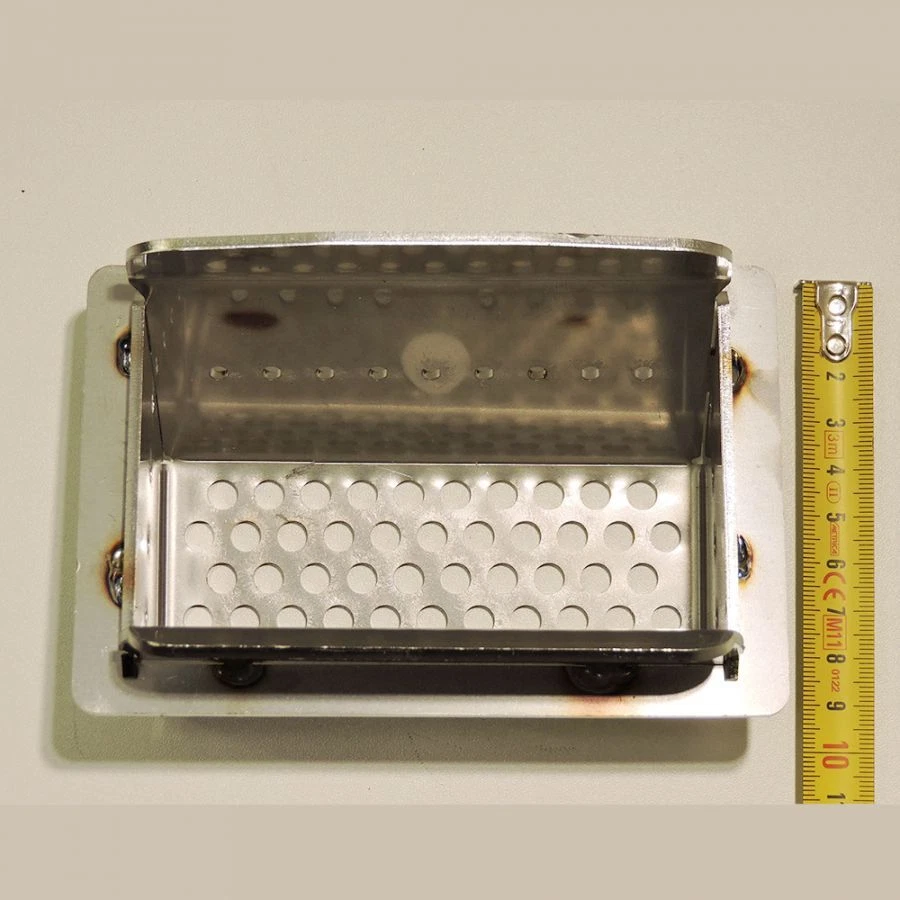 BRACIERE PER STUFE A PELLET 11-13 KW IN ACCIAIO (CLOE'/LINDA/SARA/NICOLE/ELISA) - Immagine 3 di 3