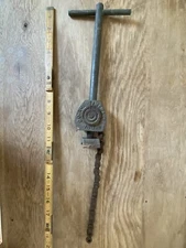 Vintage Timesaver Tool Company Chain Vise! Dallas Texas! 