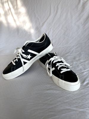 Mens Size 11- New Converse One Star Academy Pro Leather Shoes Black (A08501C) 