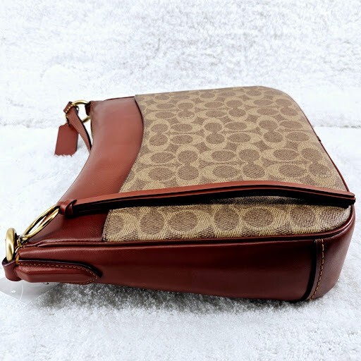 ≪翌発≫COACH・ ショルダーバッグ 38579 TAN RUST COACH 38579