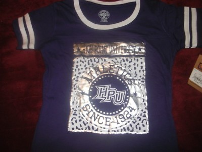 High Point University Panthers Purple T-Shirt Girls size XS or S