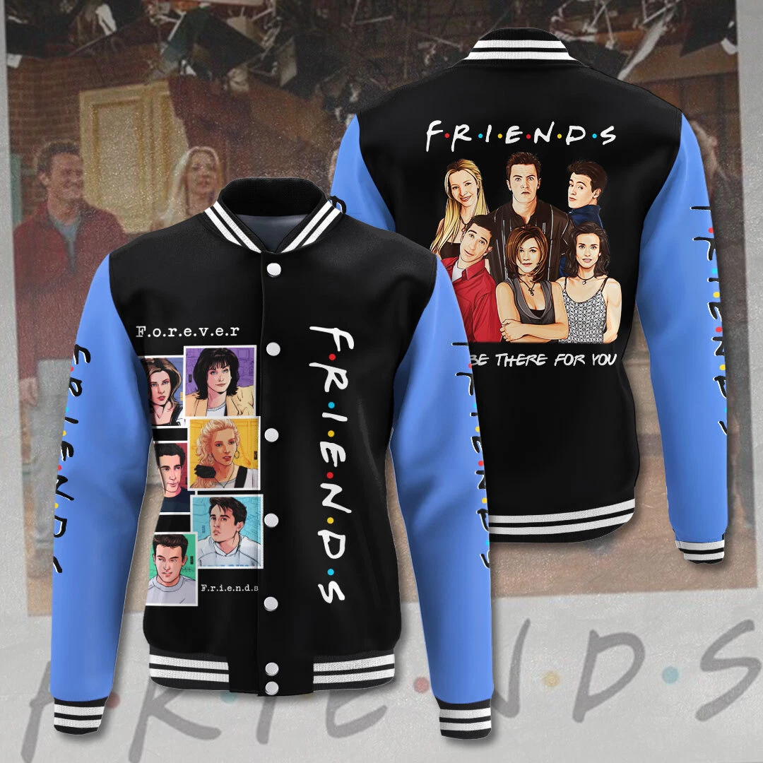 Friends TV Series Baseball Jacket For Fan